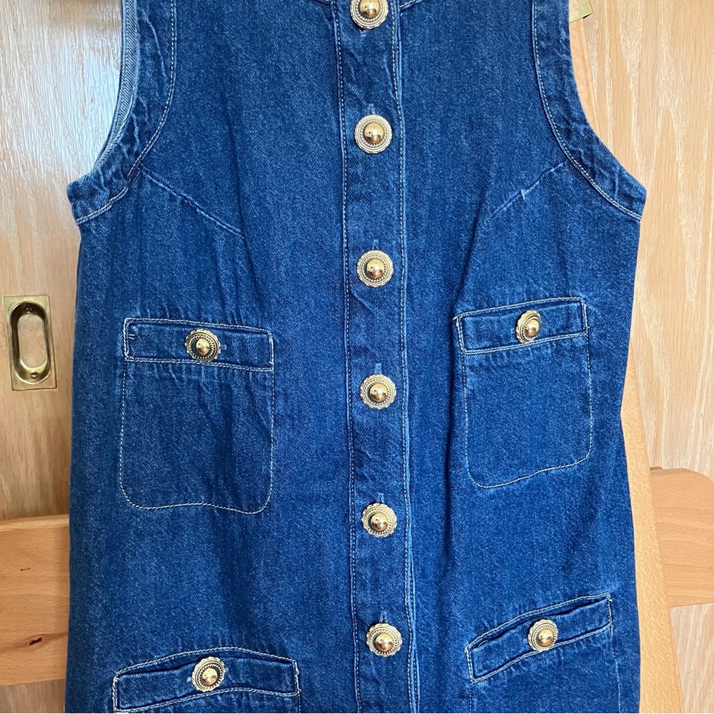 Reformation Tropez Denim Mini Dress! - Picture 2 of 6